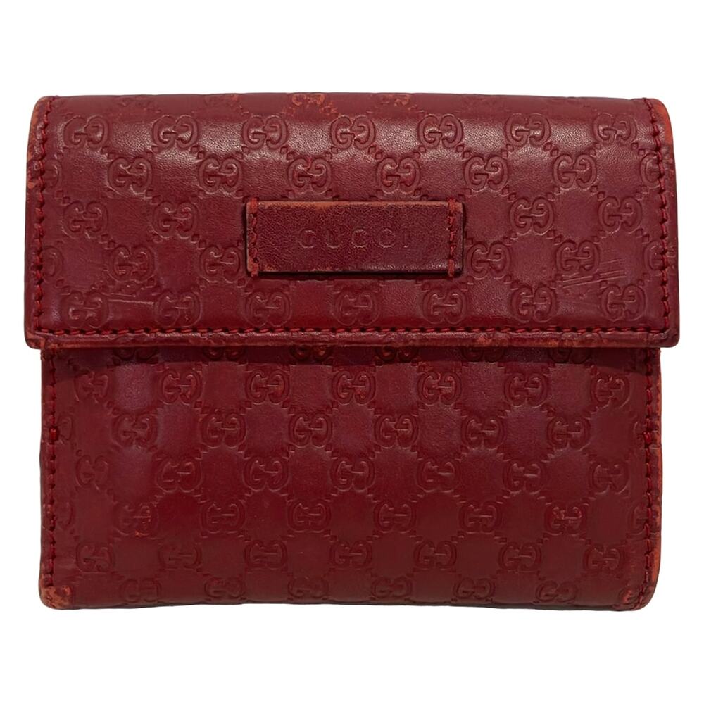 Gucci Micro Guccissima Double-hook Wallet 464916